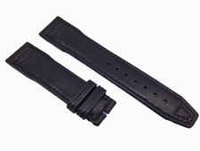 uhrenarmband leder schwarz 18mm gebraucht kaufen  Albstadt