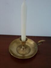 Brass vintage candle for sale  KEIGHLEY