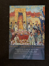 Affiche emmanuel bellini d'occasion  Paris XIX