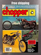 Revista Street Chopper dezembro de 1978 vintage personalizada bicicleta de rua motocicleta anos 70 comprar usado  Enviando para Brazil