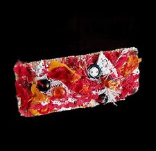 Artistic red barrette for sale  LONDON