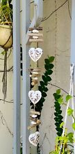Driftwood heart garland for sale  Shipping to Ireland