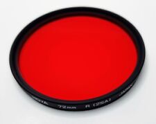 Usado, Filtro de lente de vidro Hoya 72mm vermelho #25A 72 mm 25A 25 A filme preto e branco 72 Japão comprar usado  Enviando para Brazil