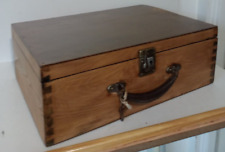 vintage wooden tool box for sale  Shipping to Ireland