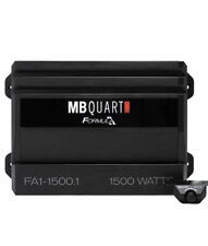 Nuevo amplificador mono MB QUART FA1-1500.1 1500 vatios audio para automóvil 1Oh ClaseD amplificador + control remoto, usado segunda mano  Embacar hacia Argentina