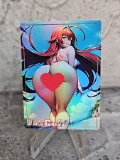Rias Germory Trading Card Waifu Field Center Holographic No Amanda Lapalme for sale  Shipping to South Africa