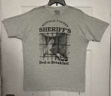 Camiseta Ponto Único Best Suffolk County Sheriffs Bed-n-Breakfast Tamanho Grande comprar usado  Enviando para Brazil