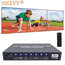 Controlador de pared de video 4K 2x3 3x2 procesador de pared de TV UHD para empalmes de TV 6 segunda mano  Embacar hacia Argentina