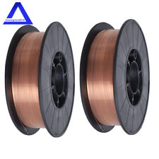2Pack ER70S-6  .030" (0.8mm) Mild Steel MIG Welding Wire 11-lb Roll for sale  Shipping to South Africa