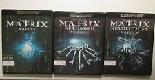 SOMENTE discos Blu-ray The Matrix Trilogy (1999-2003) comprar usado  Enviando para Brazil
