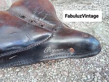 Leather saddle old d'occasion  Buchy