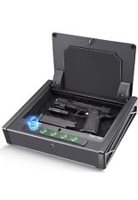 SOULYI-Biometric Fingerprint Gun Safe for 3 Pistols Safe DOJ Certified with 3 for sale  Shipping to South Africa