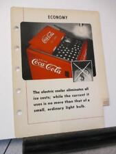 Usado, COCA COLA 1940 loja vendedor amostra garrafa refrigerante máquina de venda automática refrigerador ELECT #6 comprar usado  Enviando para Brazil