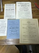 Old staffordshire documents for sale  WIRRAL