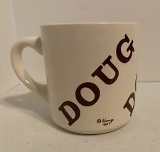 Caneca de café cerâmica vintage 1977 Houze DOUG EUA nome personalizado comprar usado  Enviando para Brazil