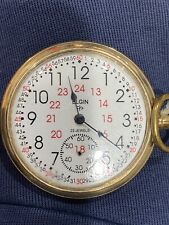 B.W. RAYMOND Elgin Railroad Watch  23 JEWELS for sale  Shipping to South Africa