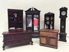 dark wood bureau for sale  SWINDON