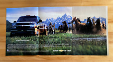2002 Impressão Original 3 Páginas Anúncio Chevrolet Silverado HD Duramax! comprar usado  Enviando para Brazil