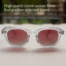 Óculos de sol polarizado Johnny Depp vermelho degradê masculino feminino vidro cristal vermelho comprar usado  Enviando para Brazil