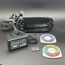 Sony PSP-3001 Console Black Bundle OEM Charger, 2 Games,  2 GB Stick *No Battery for sale  Shipping to South Africa