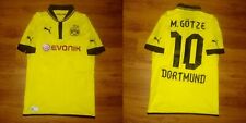 PUMA Borussia Dortmund #10 M. Götze 2012-2013 fussballtrikot Maglia Misura: S usato  Spedire a Italy