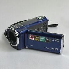 JVC EVERIO GZ-E100AU Zoom Kamera wideo Niebieska Bez baterii PRZETESTOWANE DZIAŁA, używany na sprzedaż  Wysyłka do Poland
