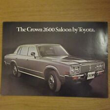 Toyota crown 2600 for sale  UK