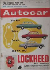 Autocar magazine 1963 for sale  DARWEN