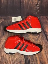 Sapato de basquetebol Adidas Pro modelo 2G vermelho/preto FZ0902 tamanho 8, usado comprar usado  Enviando para Brazil