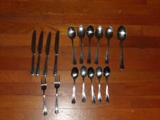 Hampton Silversmiths Stainless Flatware 17 Pieces as Pictured, used for sale  Shipping to South Africa