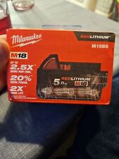 Milwaukee m18 battery for sale  WISBECH