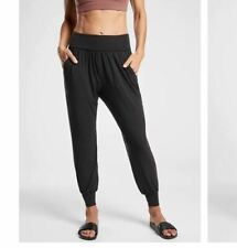 Calça jogger Athleta preta macia preta estúdio de ioga GG alta comprar usado  Enviando para Brazil