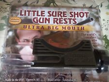 Rifle Rest little sure shot ultra big mouth tactical green pocket size gun rest for sale  Shipping to South Africa