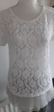 Ladies white lace for sale  HALIFAX