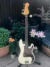 Used, Squier Classic Vibe ‘60s Precision Bass - Olympic White for sale  DUDLEY