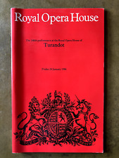 Turandot royal opera for sale  COLCHESTER