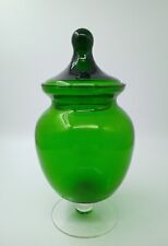 Emerald green glass for sale  HARWICH