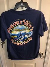 Camisa masculina Pineapple Willys Panama City Beach FL M azul praia vida equipe de pesca comprar usado  Enviando para Brazil