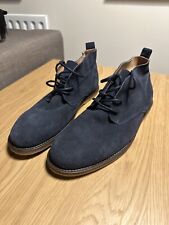 Blue suede boots for sale  WALTHAM CROSS