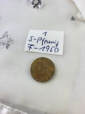 Pfennig münze 1950 gebraucht kaufen  Bell, Rieden, Weibern