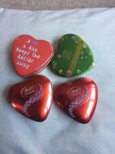 Tin. heart shaped for sale  CARNFORTH