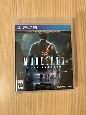 Murdered: Soul Suspect (Sony PlayStation 3, 2014) PS3 - Tested + Complete CIB for sale  Shipping to South Africa
