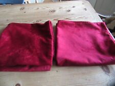 Pair deep red for sale  TIVERTON