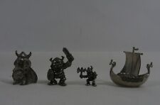 Viking pewter figurines for sale  MAIDENHEAD