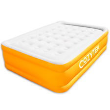 COZYTEK AIR BED INFLATABLE MATTRESS BLOW UP BED AIRBED DOUBLE - BUILT IN PUMP, used for sale  Shipping to South Africa