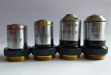 Microscope objectives x10 for sale  NORWICH