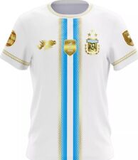 Camisa Remera Messi Argentina Original Copa Mundial 2022 Talle l Y Xl segunda mano  Argentina 