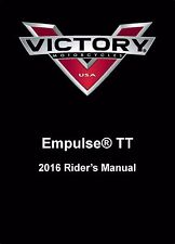 Victory owners manual for sale  Lexington