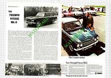 Triumph vitesse 1969 for sale  SHILDON