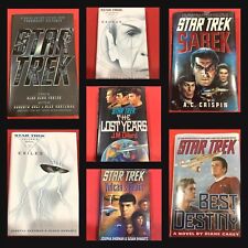 Lote de 7 libros de Star Trek 1989-2009 años perdidos, Sarek, alma de Vulcano + otros segunda mano  Embacar hacia Argentina